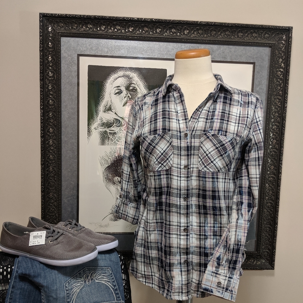 Rock and Republic Flannel Shirt